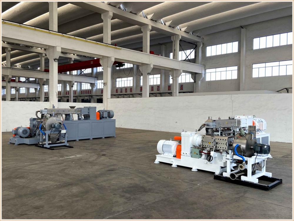 Conical Twin Screw Plastic Extruder for PVC Ceiling Panel