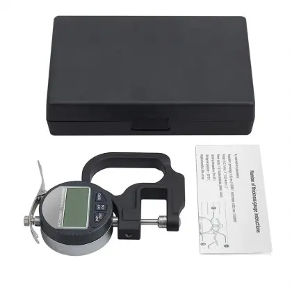 Digital thickness gauge meter measure for glass paper