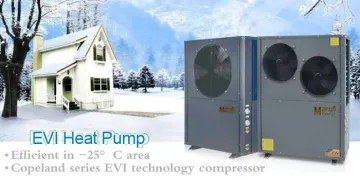 Popular in Europe: Low-Noise Air Source Heat Pump for Air Conditioning