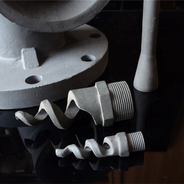 High Temperature Resistant Carbon Ceramic Nozzle with Silicon Carbide Cyclone Lower Cone