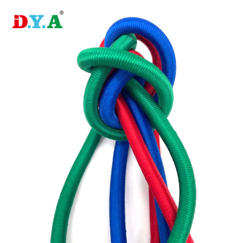 Cordo elastico in gomma rotonda colorata personalizzata da 1 mm ~ 10 mm