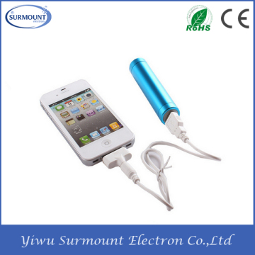 Colorful Portable Fast Charging 2600mAh Power Bank Smart Power Bank For Mobile Phone Charge