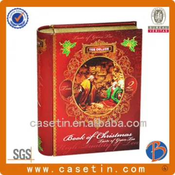 book shape tin box dry fruit metal box lantern tin box
