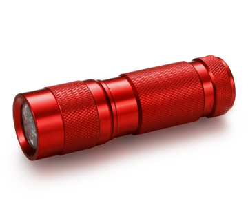 9-LED Aluminium Flashlight