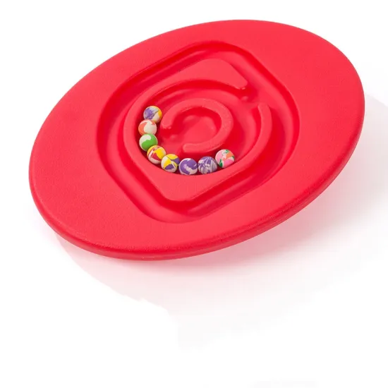 Autism-Friendly Sensory Integration Training Equipment: A Medium-Sized, Plastic Snail Balance Board for Preschoolers