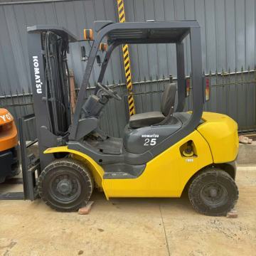 EPA and CE Certified 95% New Original Japanese Komatsu 25 Forklift - Agricultural Used Forklift for Sale