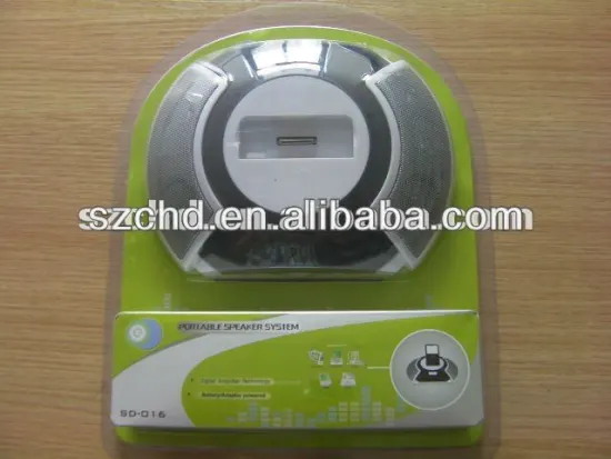 2015 Mini docking station speaker for iphone&ipod OEM in ShenZhen