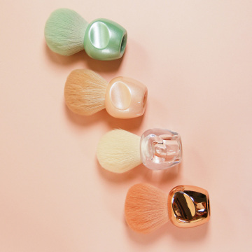 Portable Synthetic Soft Single Blush Makeup Brush for Powder Foundation and Nail