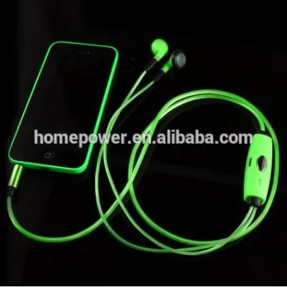 Led Flowing Light Earphone