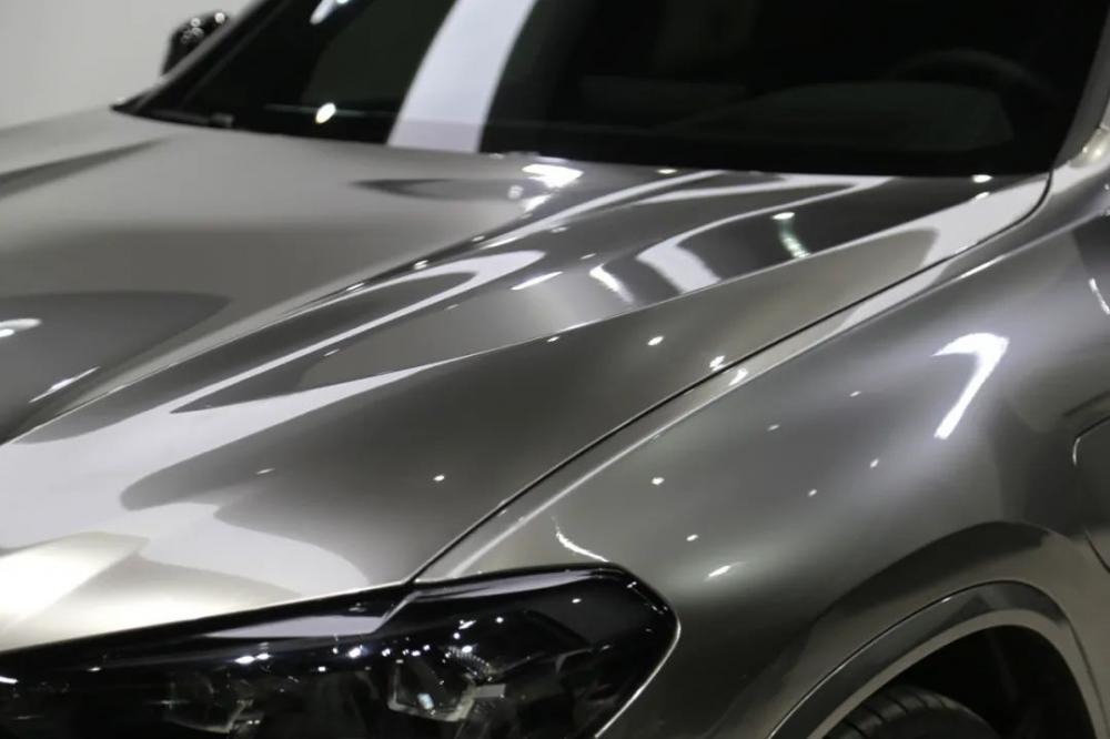 Liquid Metal Silver Car Film