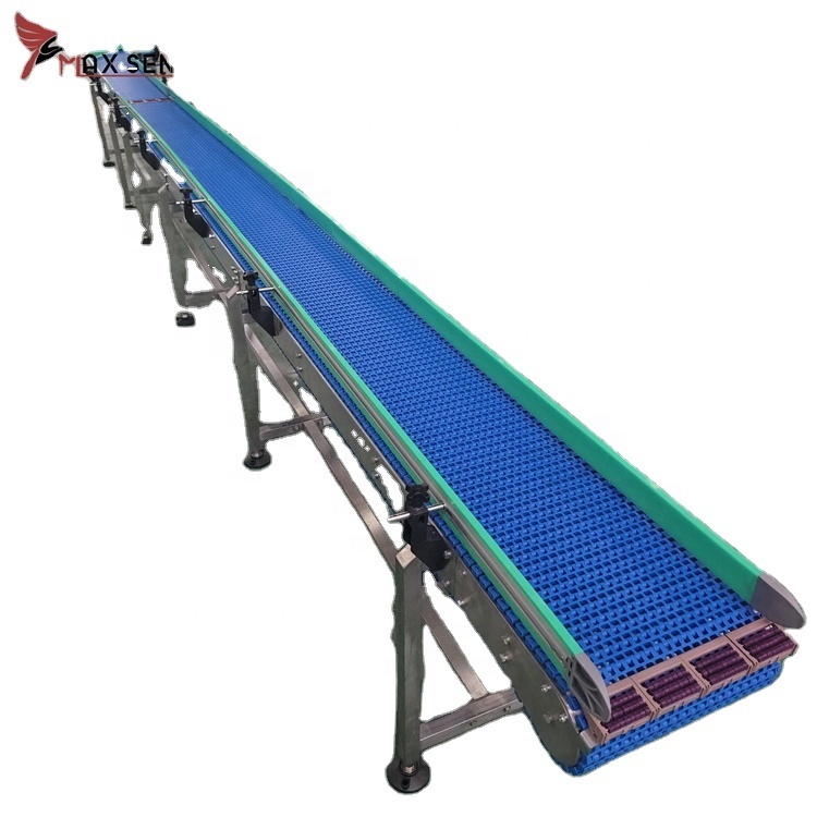 Custom Plastic Modular Belt Conveyor for High-Quality Daily Chemical Production Lines