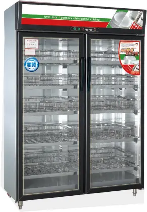 Automatic food dish disinfection cabinet