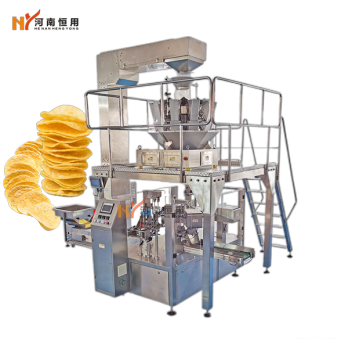 Packing Machine for Nuts, Raisins, Peanuts, Sunflower Seeds & Potato Chips