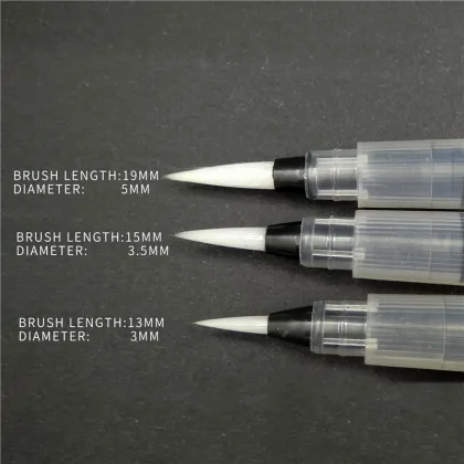 Water Color Art Paint Brush Pen with Multiple Specifications Calligraphy Drawing Tool