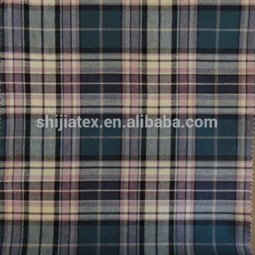 Hot sale 100% cotton yarn dyed fabric twill stock fabric