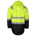 OSHA/ANSI Aicme 3 Jacket Machnamhach Waterproof Breatible FR