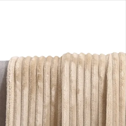 Coral Velvet Solid Color Draw Blanket - Air Conditioning Yoga Gift Throw