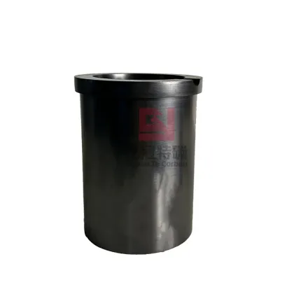 Carbon graphite crucible anti oxidation