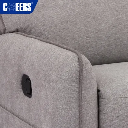 MANWAH CHEERS 3 Seater High-Back Fabric Manual Reclining Sofa