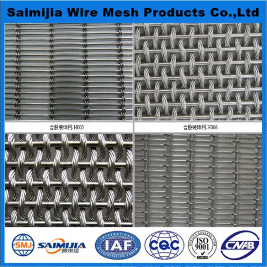 High quality and low price decorative wire mesh