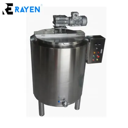 Stainless Steel Jacketed Heating Chocolate Butter Churn and Honey Holding Tank
