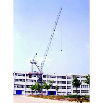 Construcción Edificio Jack Up Luffing Tower Crane Derrick