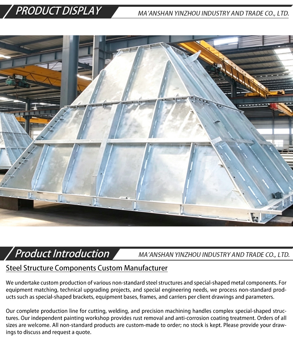 Custom Fabrication of Non-Standard Steel Structures-x