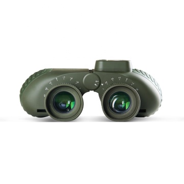 Waterproof 10X50 Green Binoculars with Compass: BAK4 Prism Travel Telescope