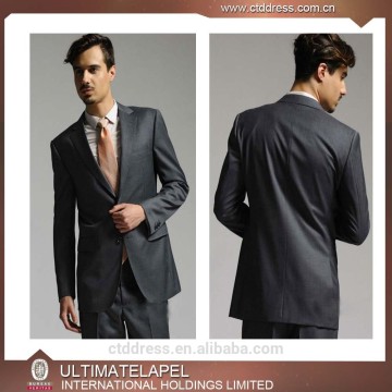 two button notch lapel custom tailored sport coat with patch pocket