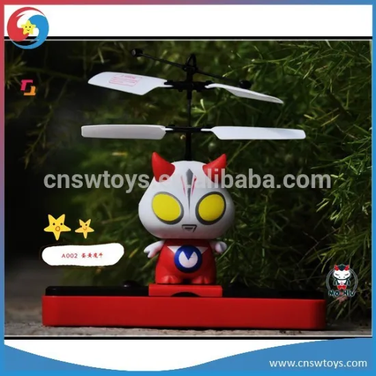 YK0807218 Cute light sound control flying toy