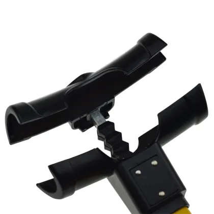 Car Steering Wheel Lock with 2 Keys - Circular T-Shaped Anti-Theft Lock