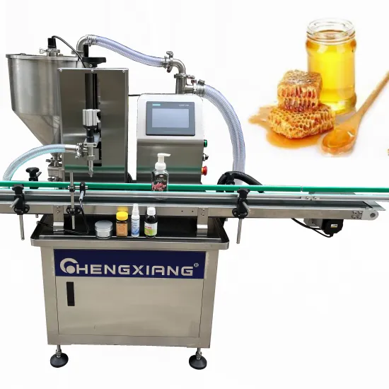 PLC Control Automatic Body Balm and Honey Jar Filling Machine