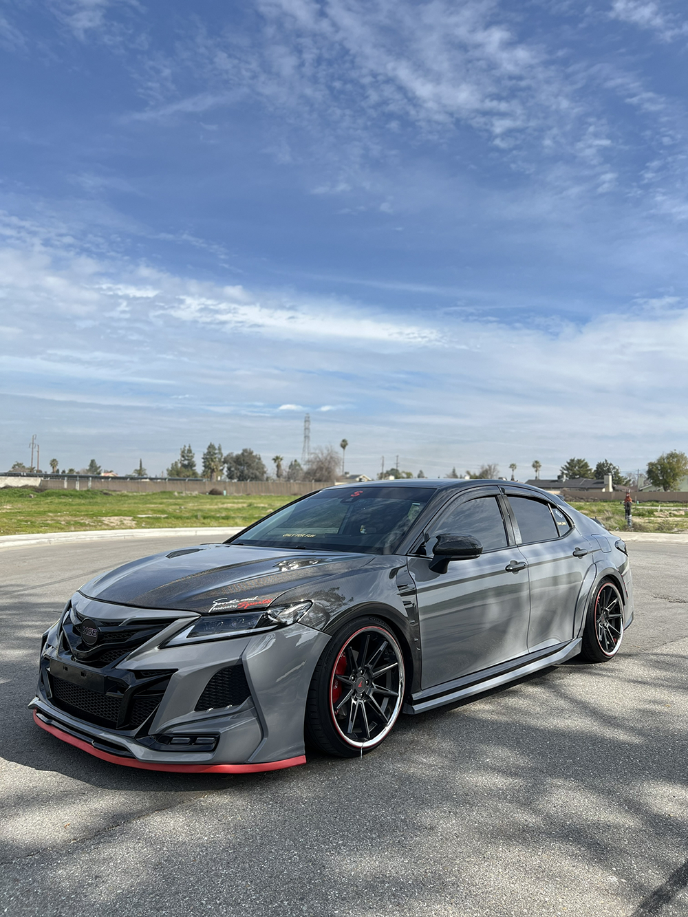 PET Nardo Grey vinyl wrap