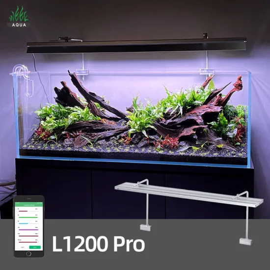 Wholesale APP Control Cycle Timer & Dimming 180W Bracket Aquarium Light - Aqua Phoenix L1200 Pro