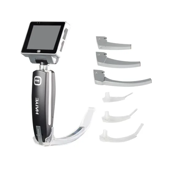 Portable Digital Disposable Video Laryngoscope for Medical Imaging Equipment - Factory Supply for Adult, Pediatric, and Neonate
