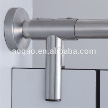toilet cubicle stainless steel pipe clamp