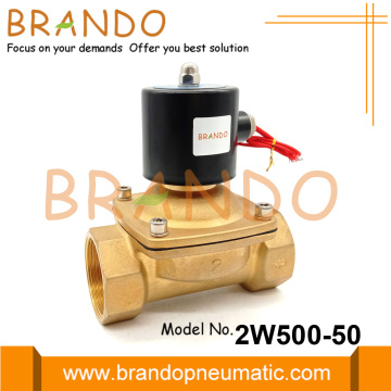 UW-50 Uni-D Type Brass Water Solenoid Valve 2''