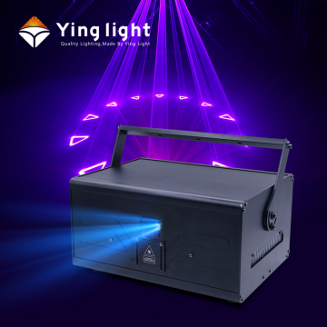 10W RGB Animation Laser Light - Full Color 3D DJ Disco Lights for Night Clubs