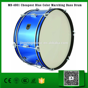 MD-4001 Cheapest Blue Color Marching Bass Drum
