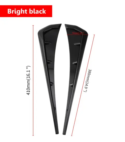 Side fender vent cover for Honda Civic