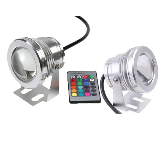 IP68 Waterproof 10W RGB LED Underwater Fountain Light
