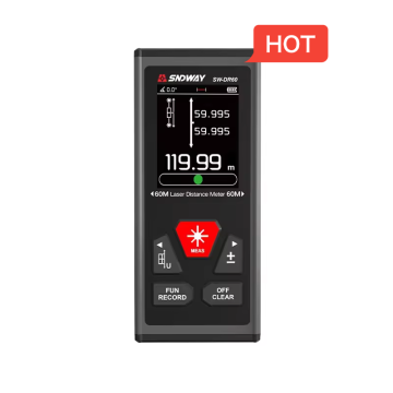 SNDWAY Dual Laser Distance Meter with Bubble Levels - SW-DR60/SW-DR100