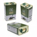 Latas de azeite quadradas elegantes para armazenamento na cozinha