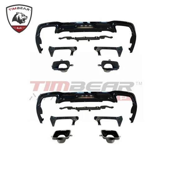 ABS Plastic Rear Diffuser with Exhaust Pipe for BMW 2 Series F44