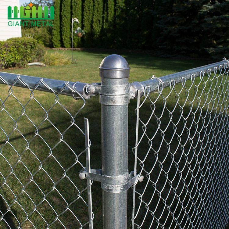 Used PVC Coated Diamond Chain Link Fence