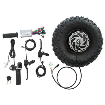 High-Power Electric Wheelbarrow Motors: 24V, 36V, 48V, 350W, 500W, 800W, 14.5 Inch Hub Motors for Off-Road Use