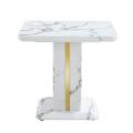 Corner Wooden Coffee Table Modern Design