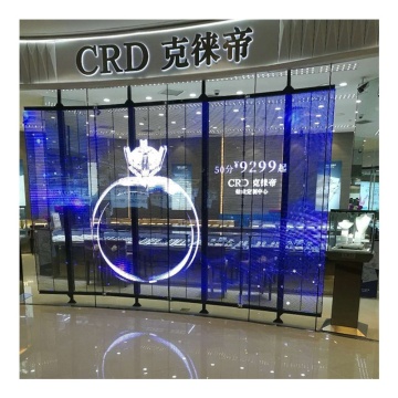 Factory Price Indoor Full Color P3.91 Transparent Screen for Commercial Use
