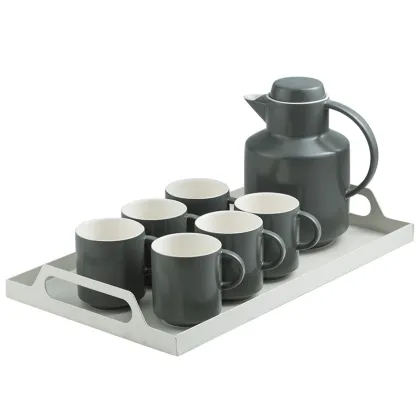 Ceramic Tea Set with Cold Water Bottle - Wholesale Kung Fu Tea Gift Set