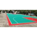 Suelo de la cancha de baloncesto impermeable de plástico PP duradero